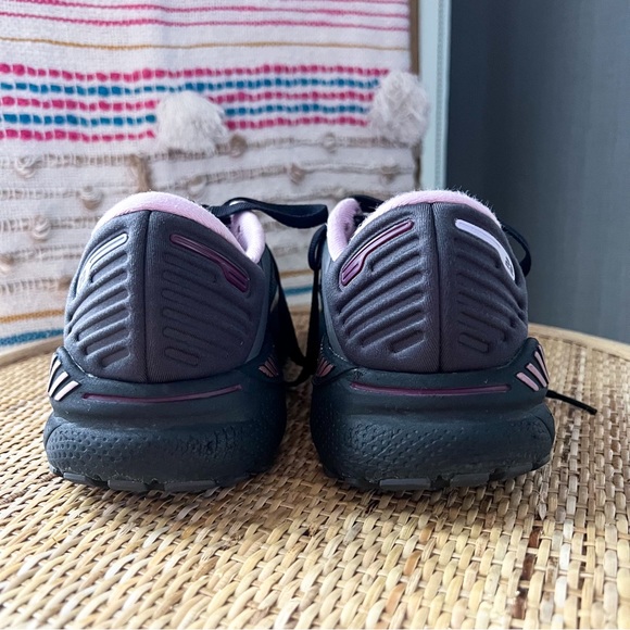 Brooks Adrenaline GTS 22 Pearl Black Metallic Road-Running Sneakers Women’s 8.5 - Picture 5 of 8